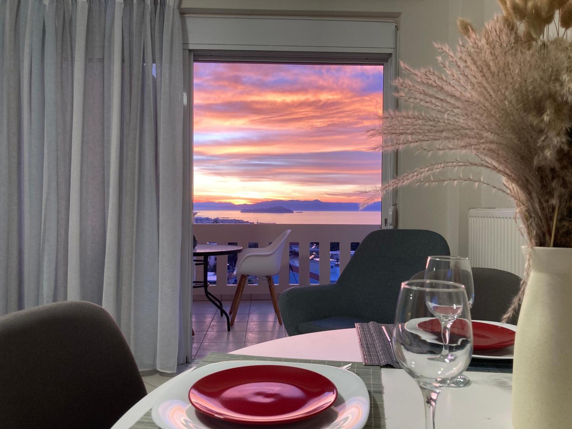 Stephanie'S Place - Charming Apartment With Sea View Khania Eksteriør bilde